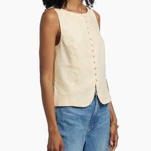 REFORMATION linen top